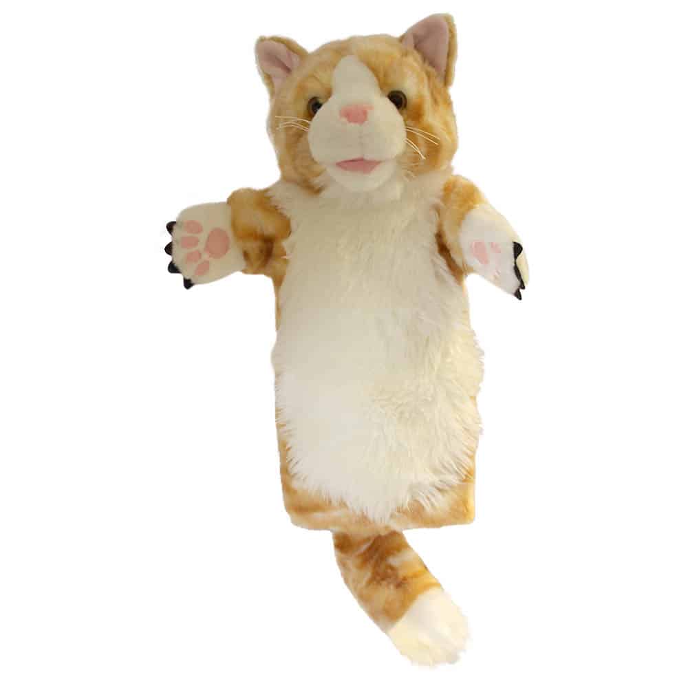 CAT GINGER LONG SLEEVED GLOVE PUPPETS