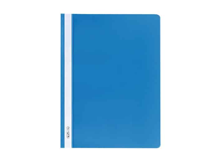 BLUE A4 FLAT FILE  LIGHT ROYAL