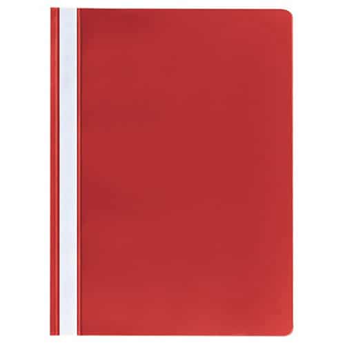RED A4 FLAT FILE