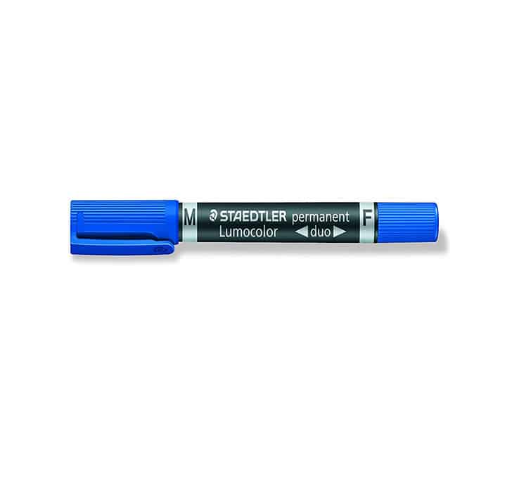 PERMANENT MARKER GEMINI DUO BLUE