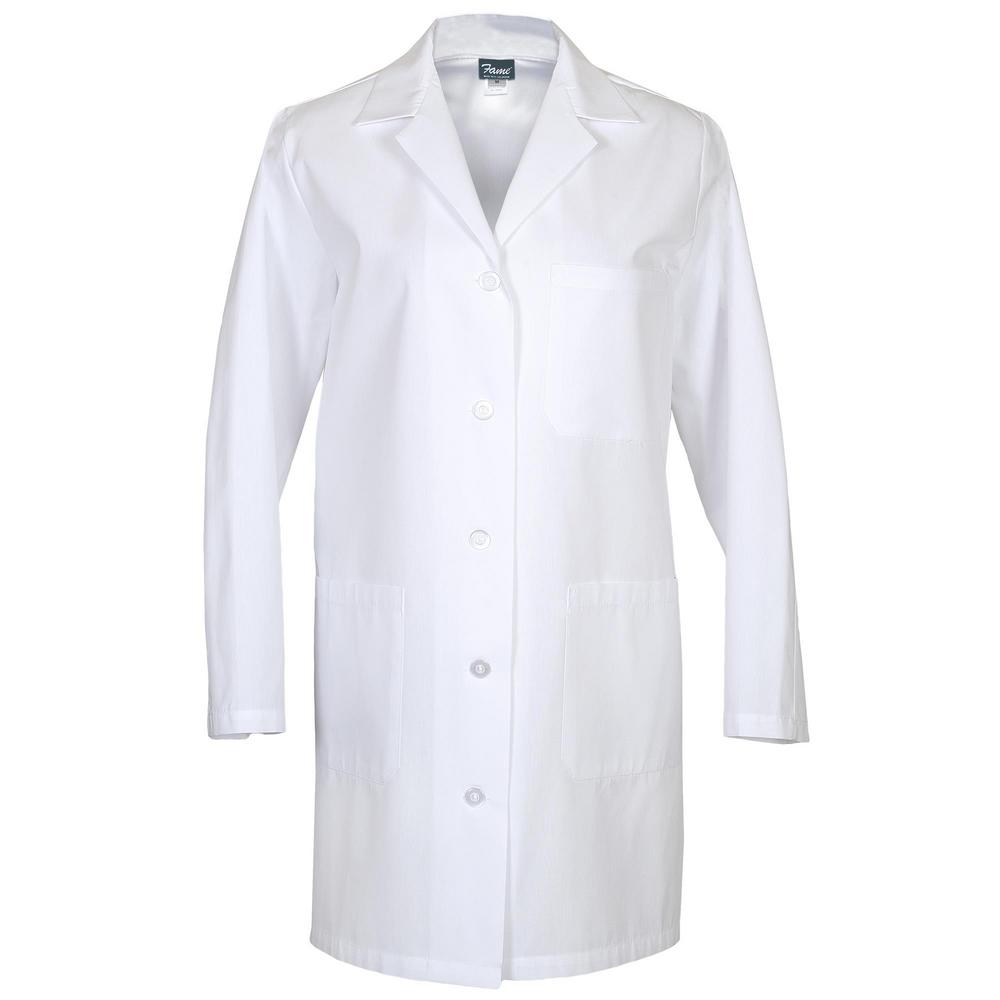 LAB COAT WHITE LARGE 42