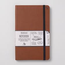 BOOKAROO NOTEBOOK A5 JOURNAL BROWN