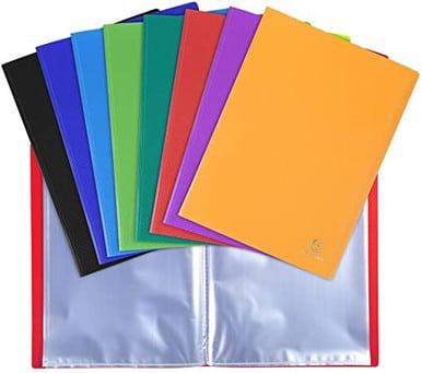 GREEN 20/40 DISPLAY BOOK A4