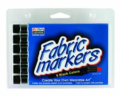 FABRIC MARKER BLACK UCHIDA