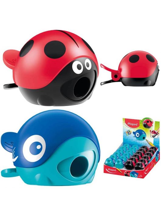 SHARPENER LADYBIRD OR WHALE MAPED
