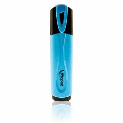 HIGHLIGHTER BLUE MAPED