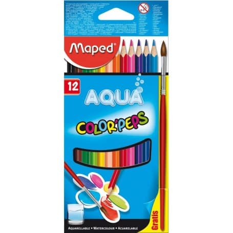 AQUARELLI MAPED PACK OF 12