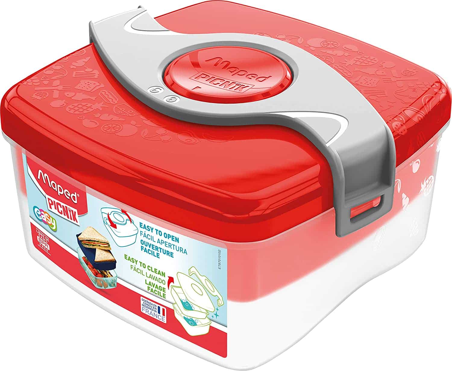 LUNCH BOX RED ORIGINS