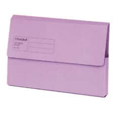 DOCUMENT WALLET VIOLET CARDBOARD
