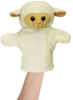 LAMB FIRST PUPPET