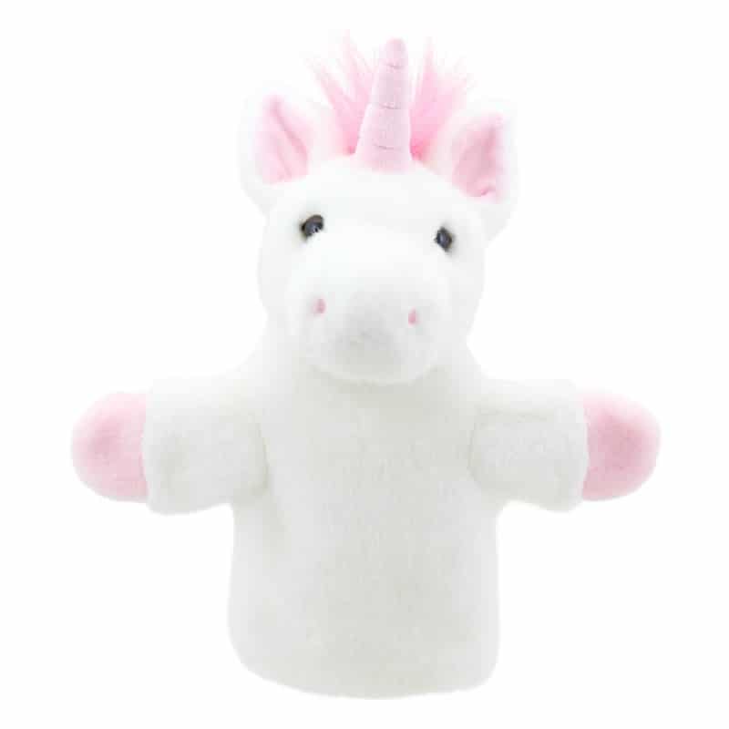 UNICORN PINK HAND GLOVE PUPPET