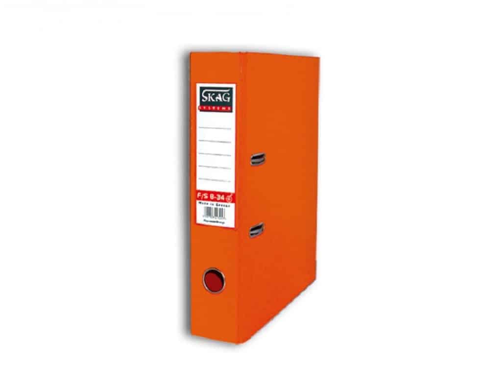 ORANGE 8/34 FILE ARCH LEVER