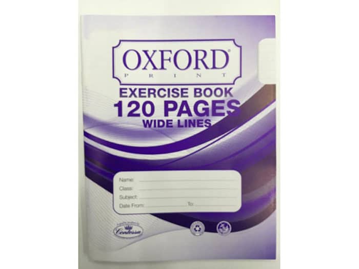 COPYBOOK 120 PAGES WIDE LINES