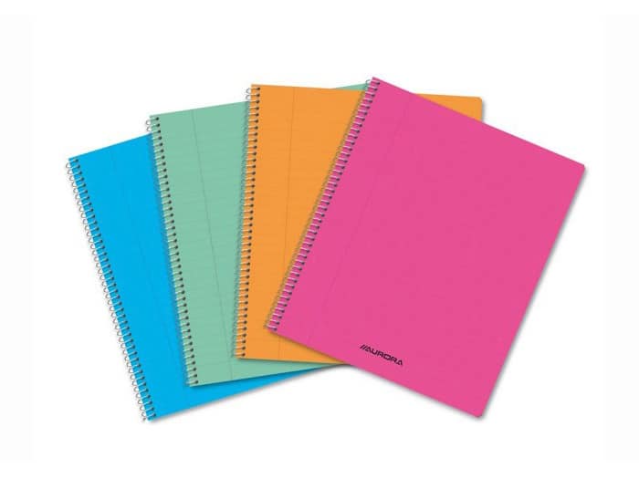 REFILL PAD A5 AURORA SPIRAL PVC