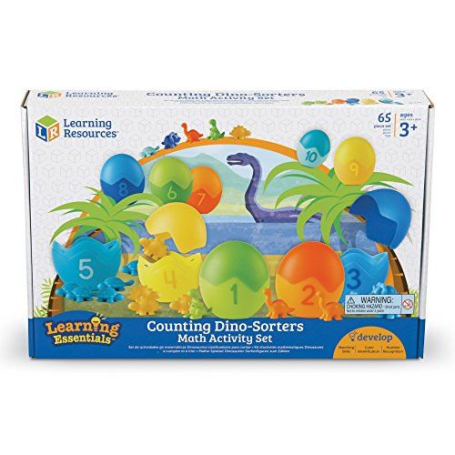 COUNTING DINO-SORTERS MATHS ACTIVITY SET