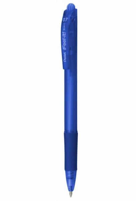 BALL PEN BLUE 0.7 PENTEL RETRACTABLE