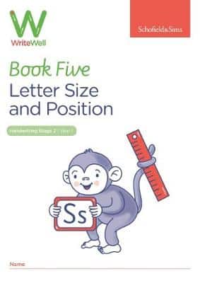 WRITE WELL BK 5 LETTER SIZE & POSITION