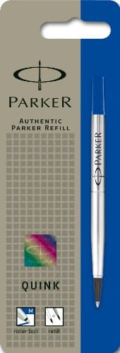 BALLPEN REFILL BLUE ROLLER PARKER