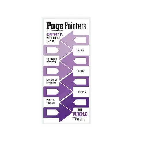 PAGE POINTERS PURPLE