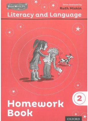 RWI LITERACY & LANGUAGE 2 HOMEWORK BOOK