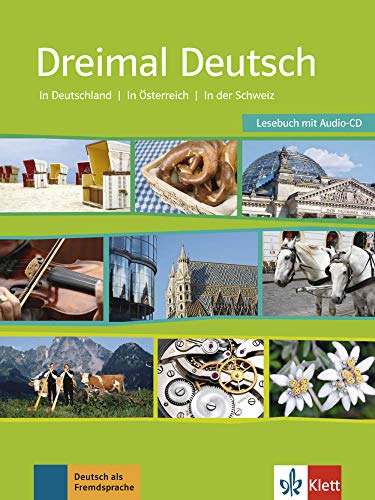 DREIMAL DEUTSCH NEU LESEBUCH + CD