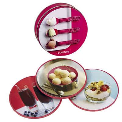 Snog Coasters (In Tin)