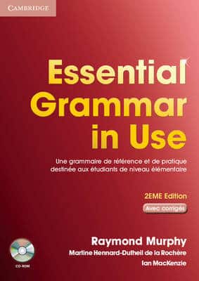 Essential Grammar In Use Student Book With Answers And Cd-Rom French Edition