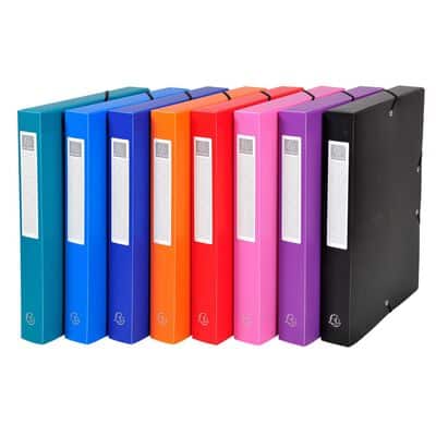 BLUE BOX FILE 5CM PLASTIC