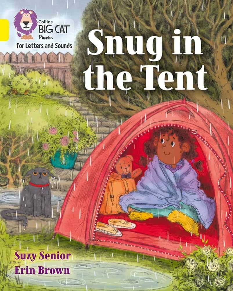 BIG CAT L & S SNUG IN THE TENT YELLOW