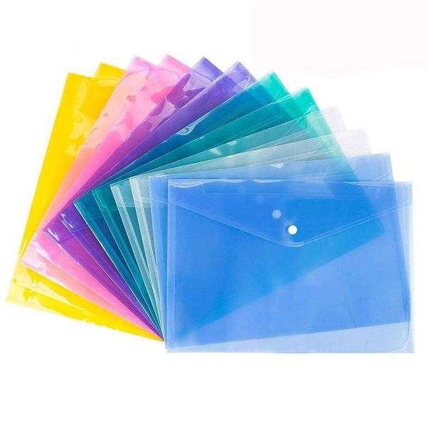 PURPLE A3 BUTTON ENVELOPE