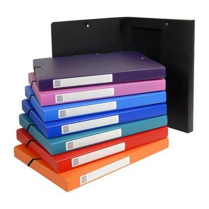 BLACK BOX FILE 3CM PLASTIC