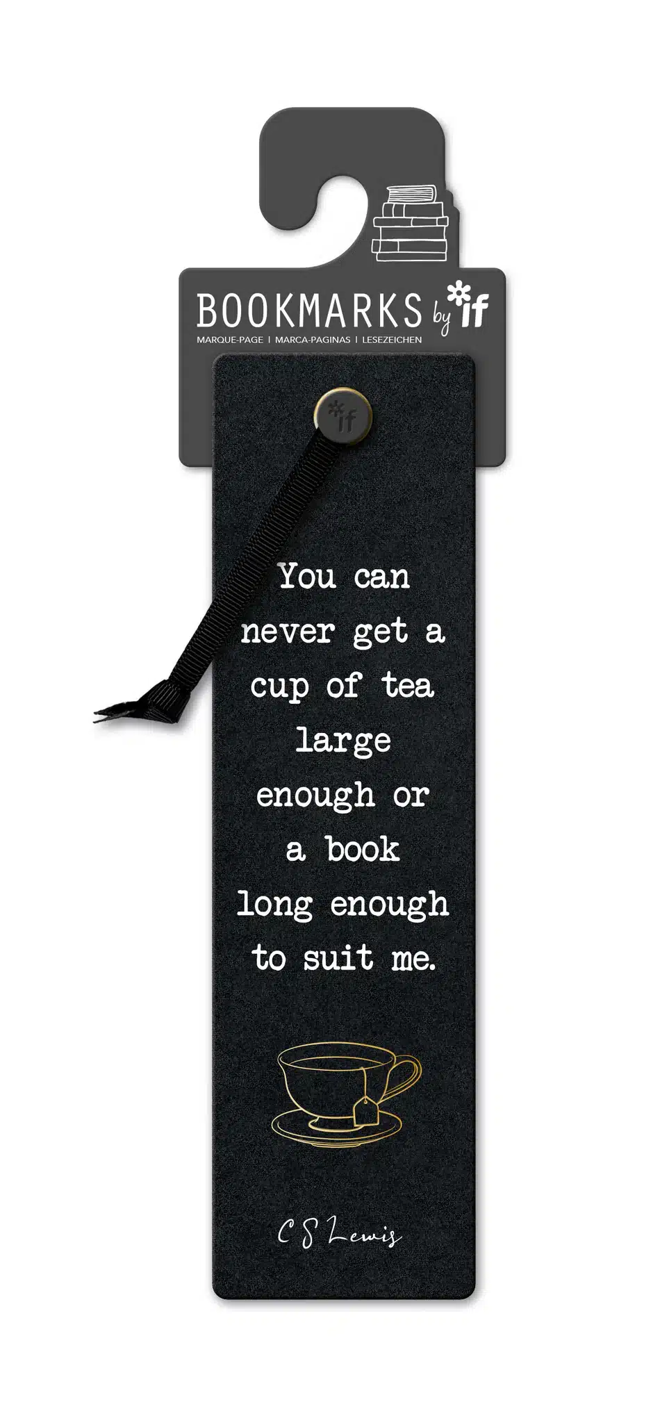 BOOKMARK LITERARY CUP OF TEA