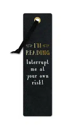 BOOKMARK LITERACY INTERRUPT ME