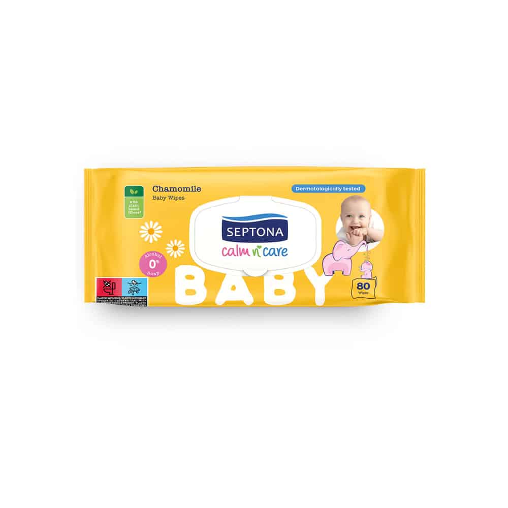 WIPES CHAMOMILE 80 SEPTONA