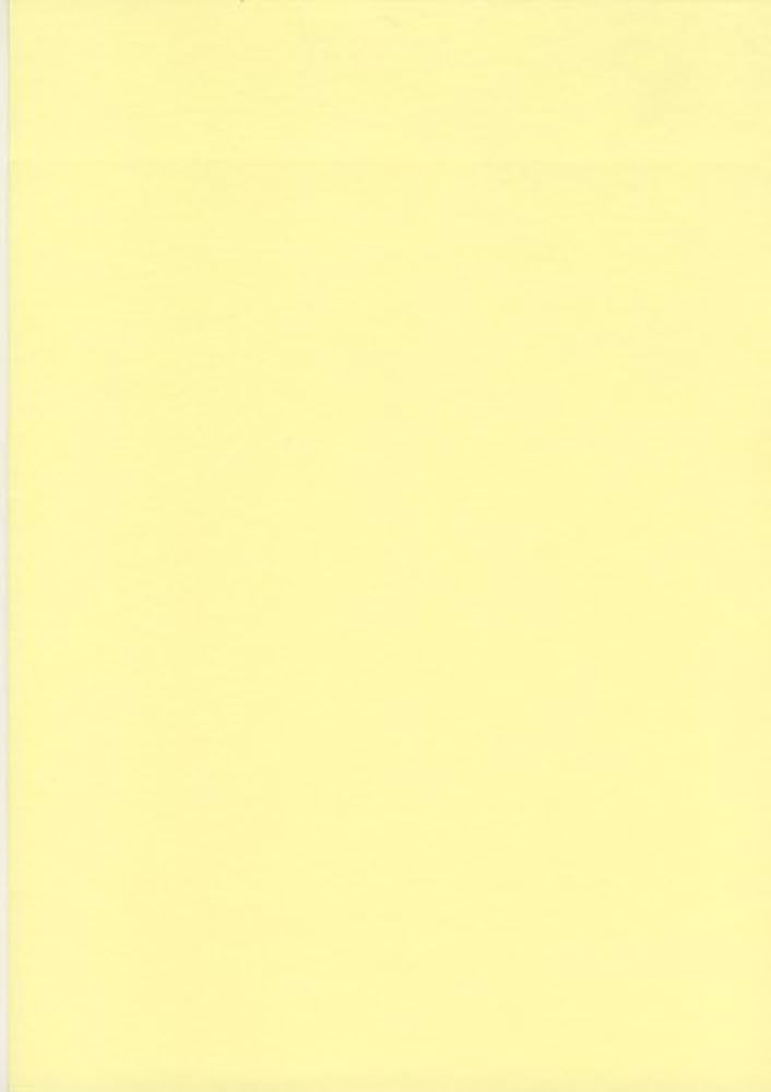 KARTONCIN A4 PALE YELLOW