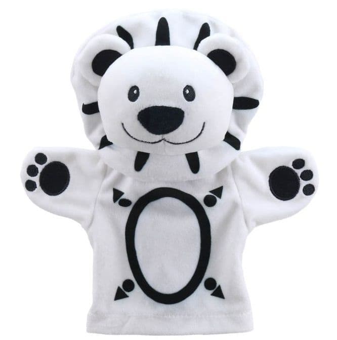 MY FIRST BLACK AND WHITE PUPPET LION