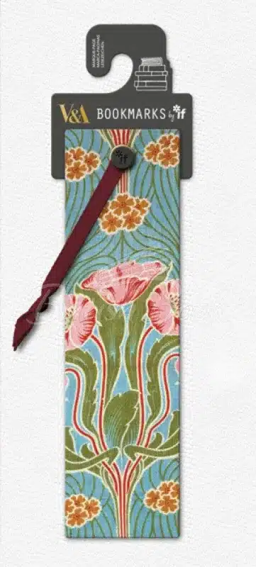 BOOKMARK VINTAGE STEINER POPPIES
