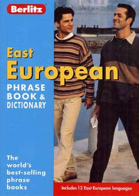 East European Berlitz Phrase Book And Dictionary