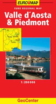 Piedmont And Valle D'aosta Geocenter Euro Map