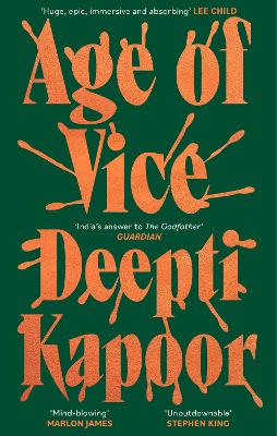 Age Of Vice: 'The Story Is Unputdownable . . . This Is How It's Done When It's Done Exactly Right' Stephen King