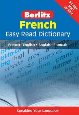 French Berlitz Easy Read Dictionary