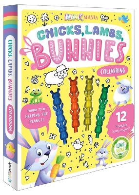 Chicks, Lambs, Bunnies Colouring