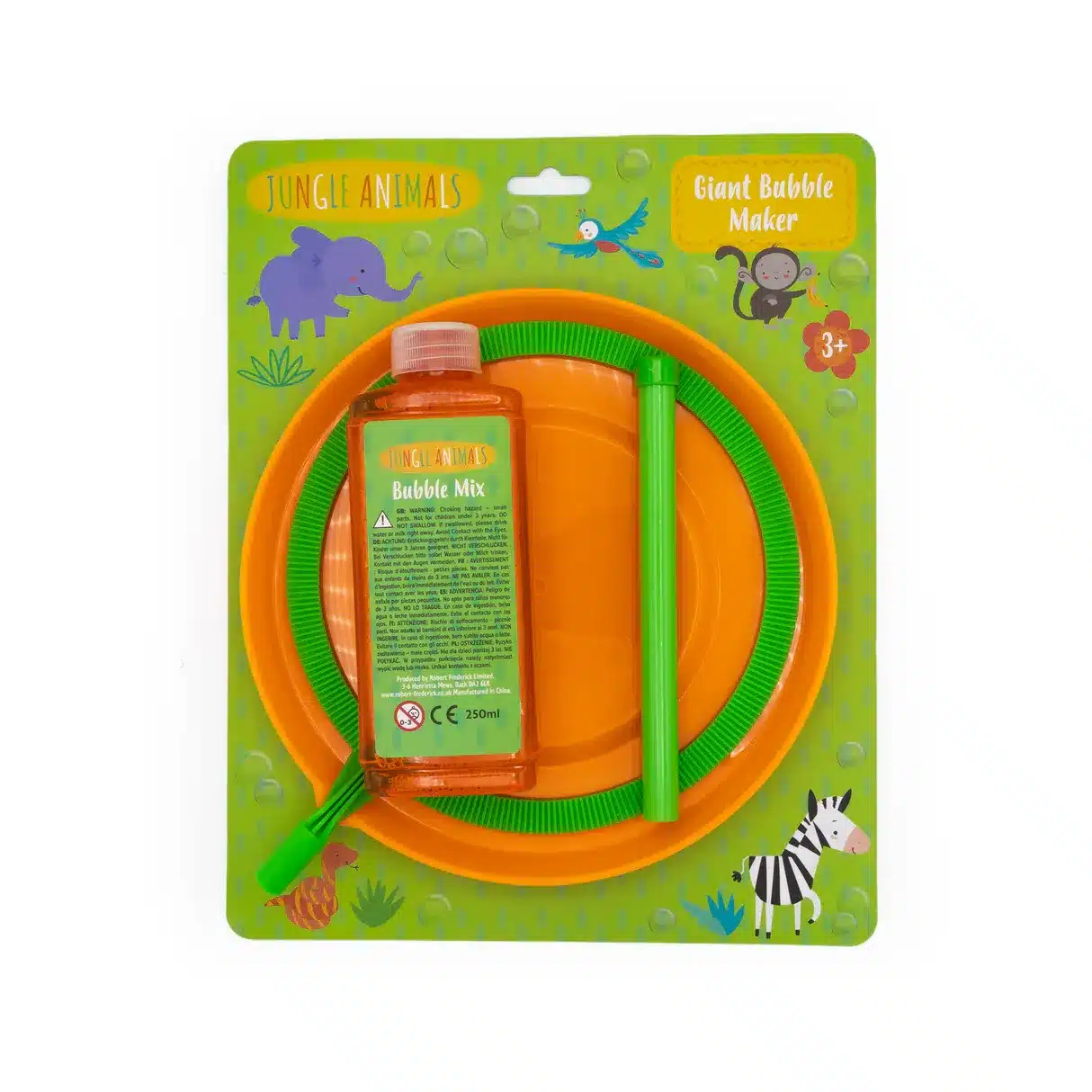 GIANT BUBBLE MAKER - JUNGLE ANIMALS