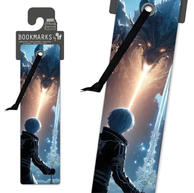 BOOKMARK MANGA DRAGON BATTLE