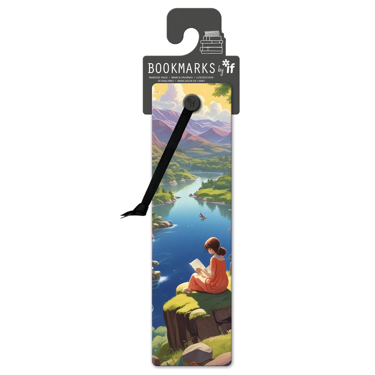 BOOKMARK MANGA LAKE READING
