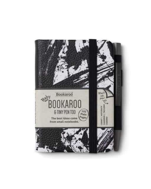 BOOKAROO NOTEBOOK & PEN SPLATTER