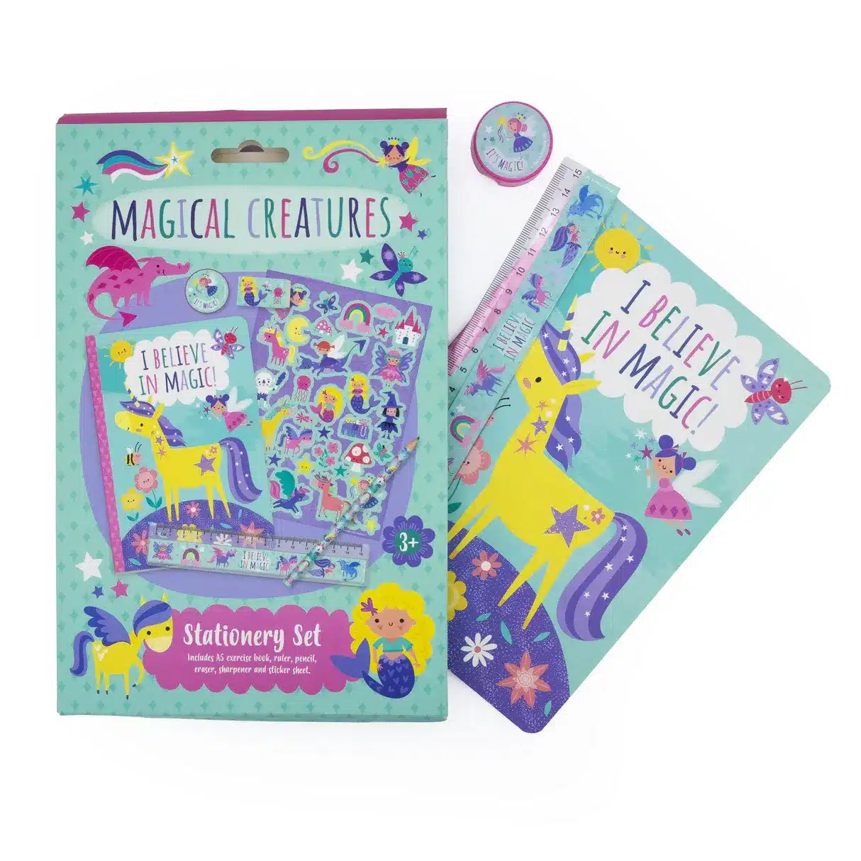 A5 STATIONERY SET - MAGICAL CREATURES