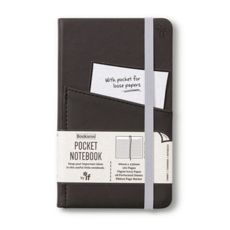 BOOKAROO NOTEBOOK A6 BLACK