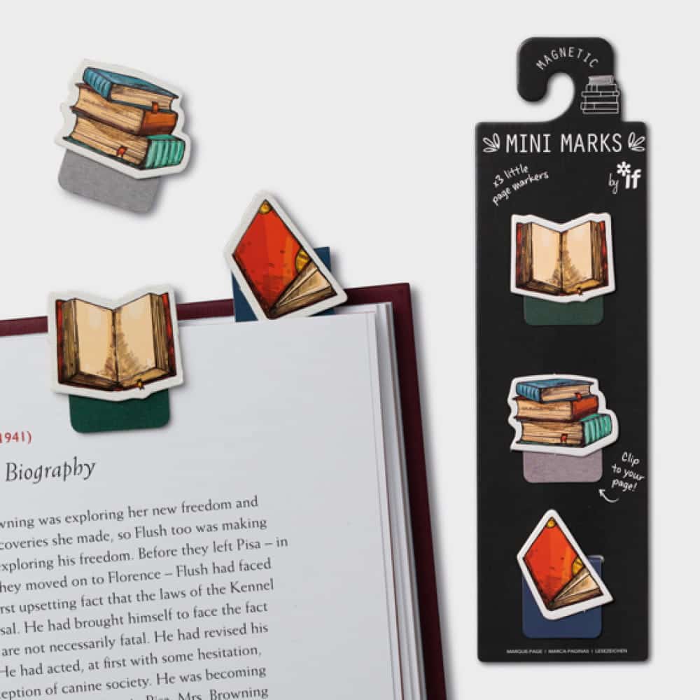 MINI MAGNETIC BOOKMARKS BOOKS