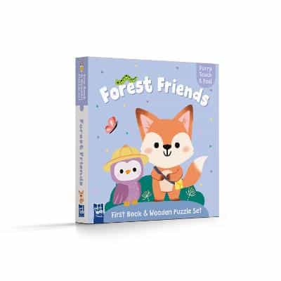 Forest Friends (First Book And Wooden Puzzle)